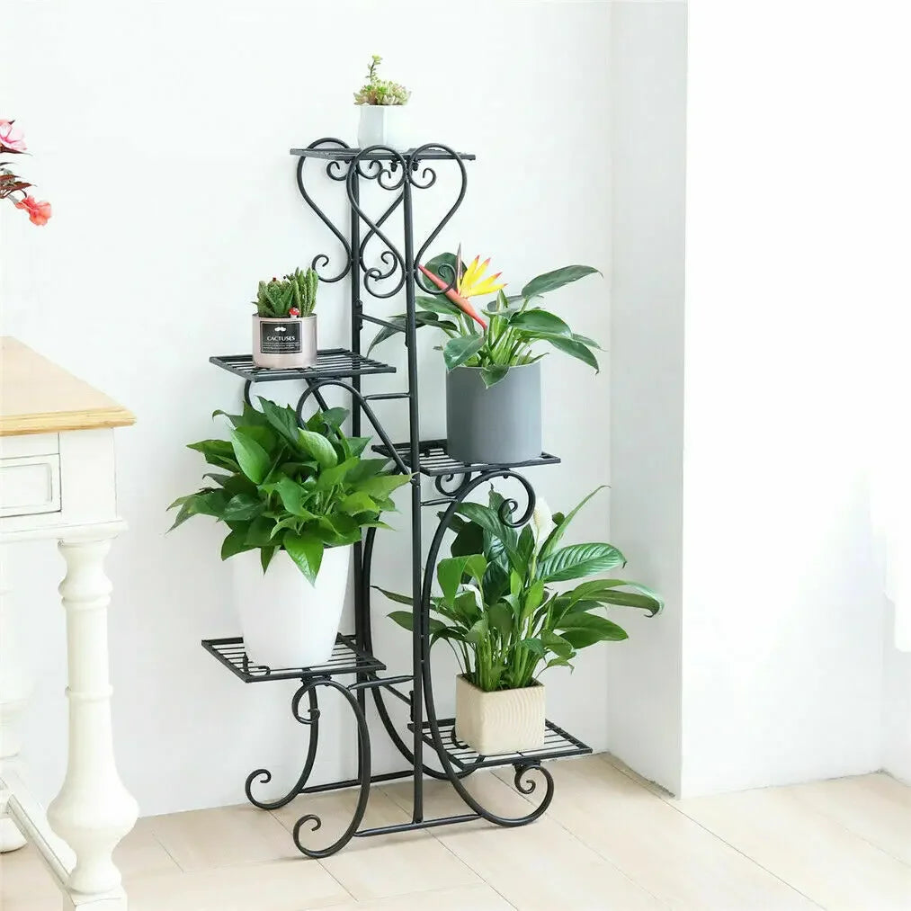 Tall Plant Stand Indoor / Outdoor Iron Planter - Everything for Everyone