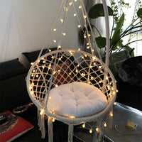 150 KG Nordic Garden Swing Cotton Rope Hammock - Everything for Everyone