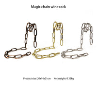 Magic Iron Chain Wine Bottle Holder - Everything for Everyone