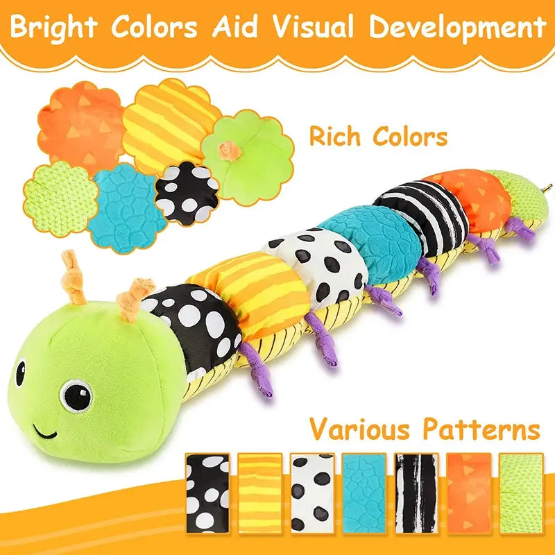 Baby Rattle Musical Caterpillar Toy - Everything for Everyone