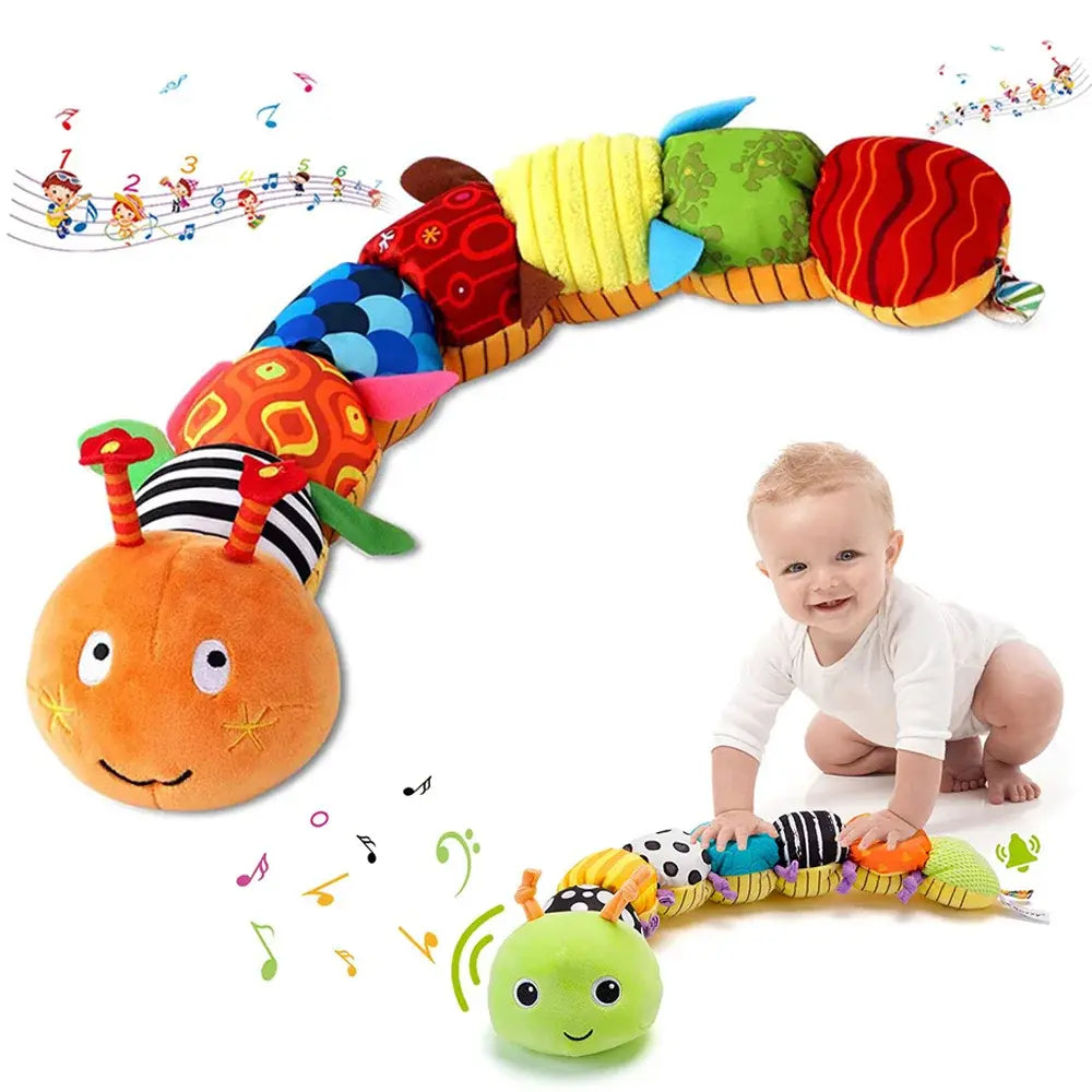 Baby Rattle Musical Caterpillar Toy - Everything for Everyone