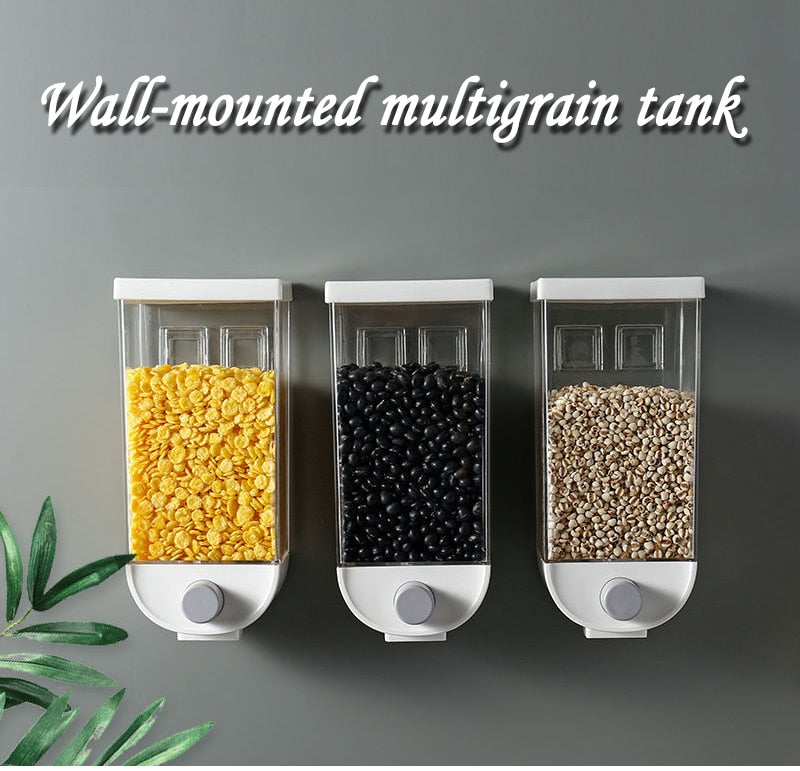 Wall-Mounted Kitchen Multi-Grain Sealed Jars - Everything for Everyone